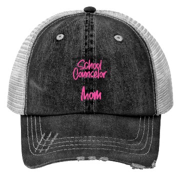Discover School Counselor Mom Some People Trucker Hats