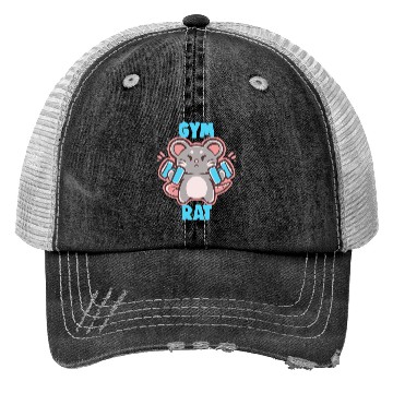 Discover Gym Rat Trucker Hats