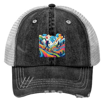 Discover Hiking lover Trucker Hats