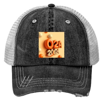 Discover Typography Trucker Hats