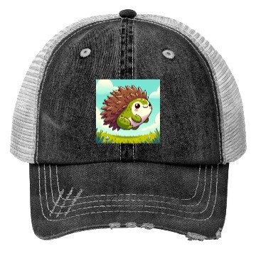 Discover The frog-hedgehog Trucker Hats
