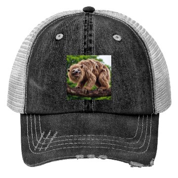 Discover The hyena-sloth Trucker Hats