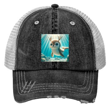 Discover The seal-deer Trucker Hats