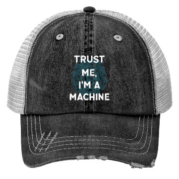 Discover Robotics AI Automation Machine Learning Trucker Hats