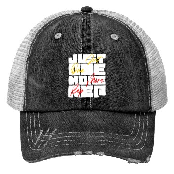 Discover Just One More Rep Gym Workout Motivation Trucker Hats