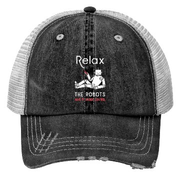 Discover Robotics AI Automation Machine Learning Trucker Hats