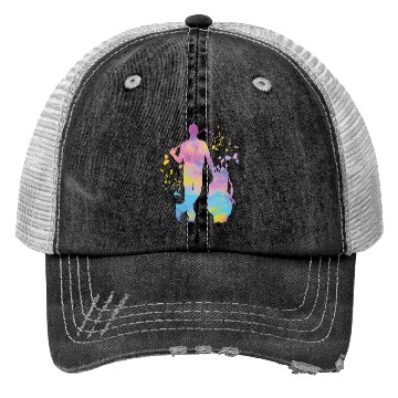 Discover Golfer Colorsplash Kids Miniature Golf Trucker Hats