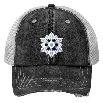 Discover Ice Crystal Trucker Hats