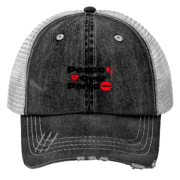 Discover Peace Over Panic Anxiety Mental Health Trucker Hats