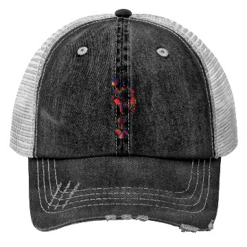 Discover Walking Walk Footprint Miles Step Running Women Trucker Hats