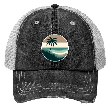 Discover Ocean Breeze Trucker Hats