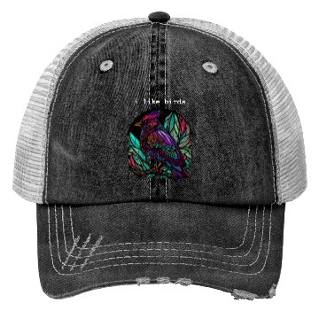 Discover I Like Birds Trucker Hats