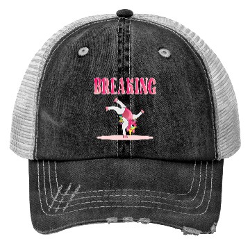 Discover BREAKING DANCE UNICORN Trucker Hats