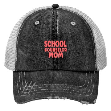 Discover School Counselor Mom Best School Trucker Hats