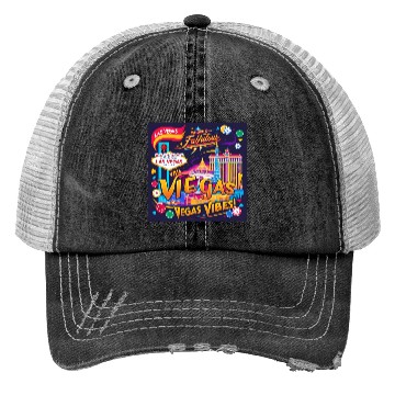 Discover LAS VEGAS TOUR Trucker Hats
