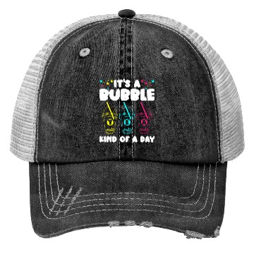 Discover Kawaii Bubbles Sweet Iced Tea Trucker Hats