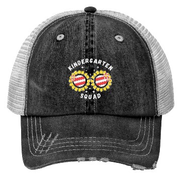 Discover Kindergarten Squad - Kindergarten Teacher Trucker Hats