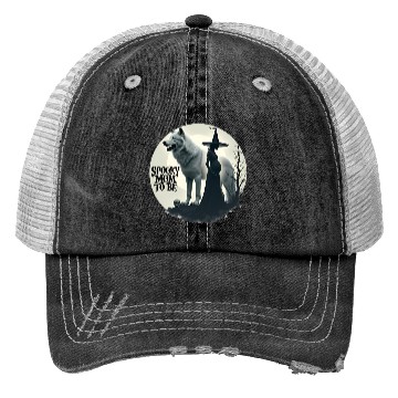 Discover Spooky Mom To Be Baby Announcement Trucker Hats