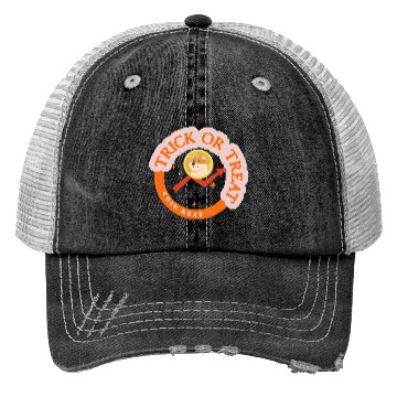 Discover Trick or Treat Doge Trends Trucker Hats