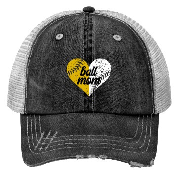 Discover Softball Mom Funny Mommy Mother's Day Trucker Hats