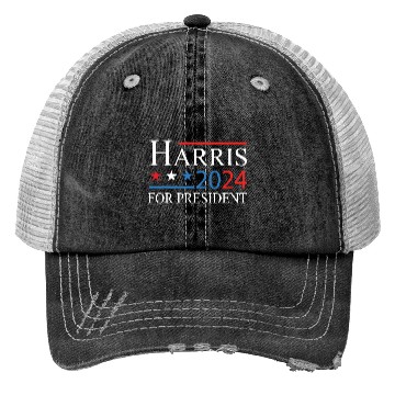 Discover Kamala Harris 2024 For President Election Campaign Trucker Hats