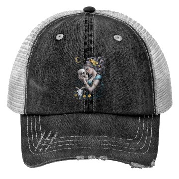 Discover The Witch Classic Halloween Design Trucker Hats