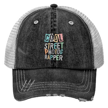 Discover Cool Street Photog Rapper Trucker Hats