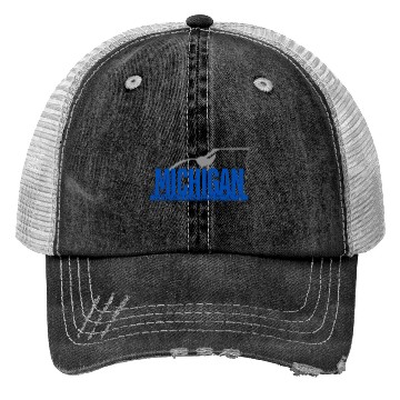 Discover Michigan Great Lakes State Trucker Hats