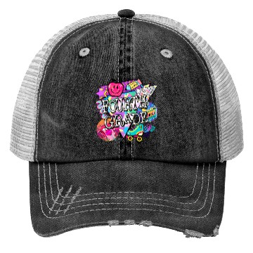 Discover 4th Grade 90s Back to School Grade School 90s Trucker Hats
