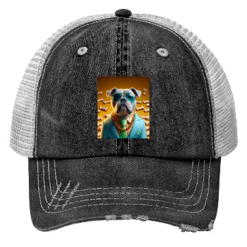 Discover Pitbull Boss Trucker Hats