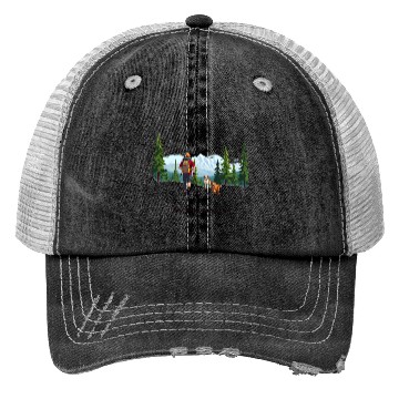 Discover Hiking Companions Trucker Hats