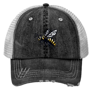 Discover Two Color Wasp Insect Art 2 Trucker Hats