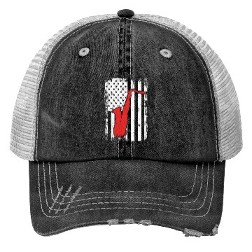 Discover Patriotic US Saxophone Player Trucker Hats