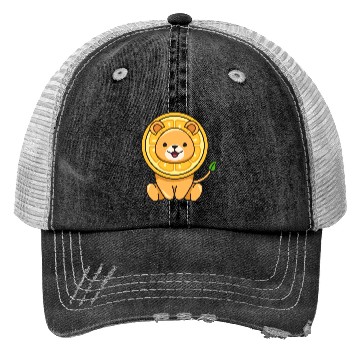 Discover Lion Lemon Design for Lions Lovers Trucker Hats