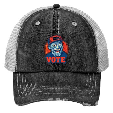 Discover Vote 2024 Election Trucker Hats 0009