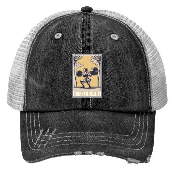 Discover Tarot Cards Muscle Mommy for Strength & Trucker Hats