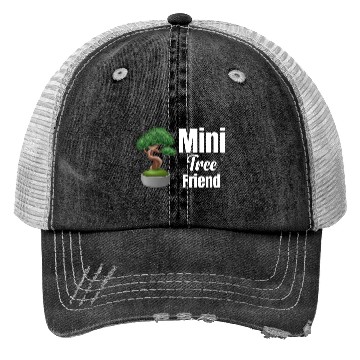 Discover Mini Tree Friend Bonsai Meditation Spiritual Trucker Hats
