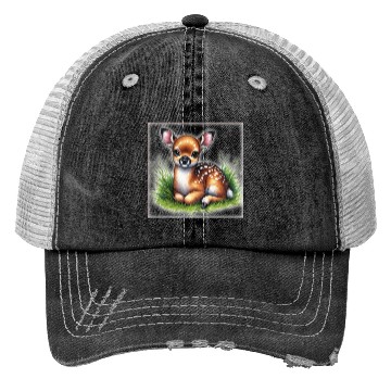 Discover Cute baby animals Trucker Hats