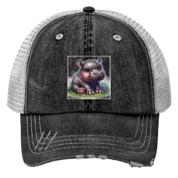 Discover Cute baby animals Trucker Hats