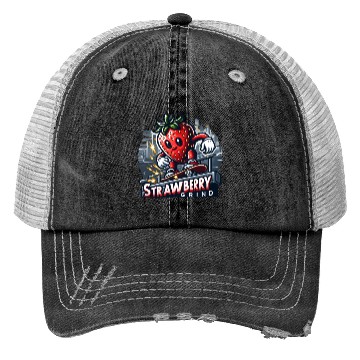 Discover Strawberry Grind – Skater Berry Trucker Hats