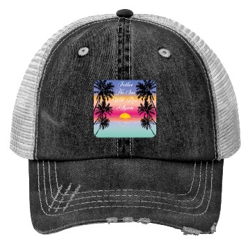 Discover sun Trucker Hats