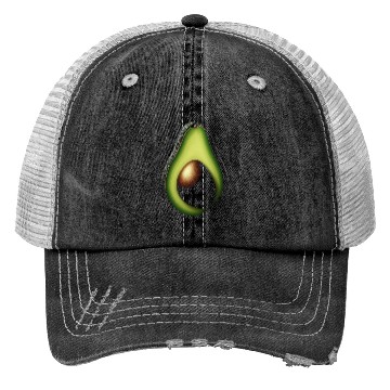 Discover Avocado food art vegan design 2 Trucker Hats