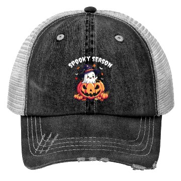 Discover Spooky Season Trucker Hats