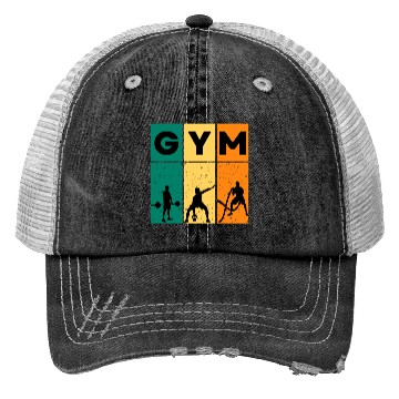 Discover Gym – Gym & Workout Motivation Trucker Hats