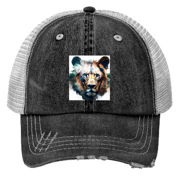 Discover Lion Trucker Hats