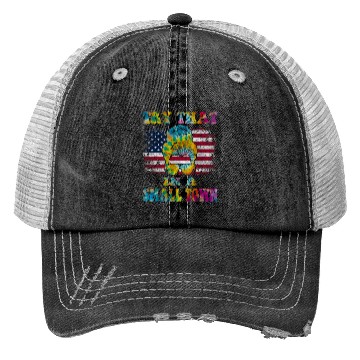Discover Try That In a Small Town US Flag Girl Trucker Hats