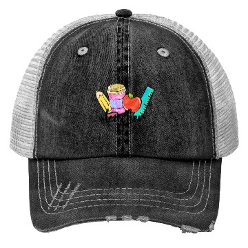 Discover teacher life Trucker Hats