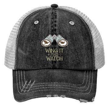 Discover Wing It and Watch Birdwatching Nature Adventure Trucker Hats