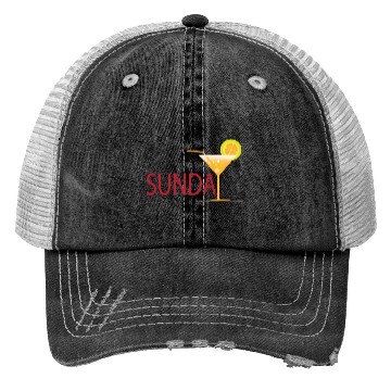 Discover Sunday and chill. Trucker Hats