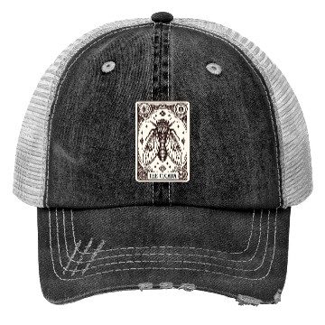 Discover Cicada Tarot Card Brood Emergence Trucker Hats